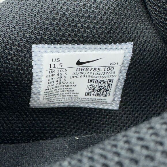 Size 11.5 - Nike Ja 1 Light Smoke Grey M11.5/W13 No Box - Picture 5 of 9